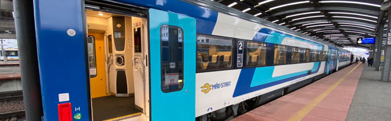 The Budapest to Krakow train