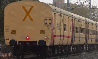 Indian trains: Sleeper class car