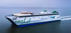 Irish Ferries 'Dublin Swift' from Holyhead to Dublin. Photo courtesy of Irish Ferries