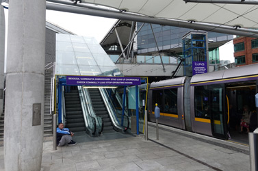 LUAS tram stop, Dublin Connolly