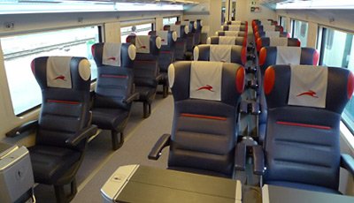 Italo train, Prima ambience