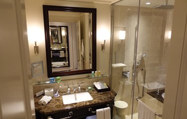 En suite bathroom