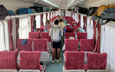 First class seats on SGR Nairobi-Mombasa train