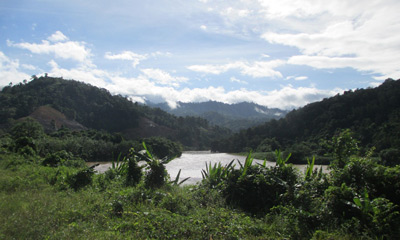 Scenery from the Beaufort-Tenom train