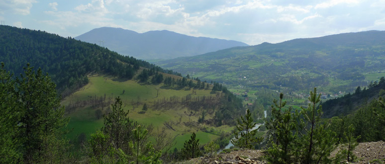 Scenery between Belgrade & the Montenegrin border