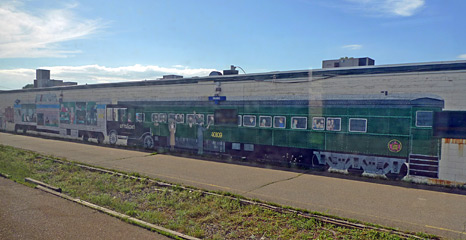 Murals at Truro station, Nova Scotia