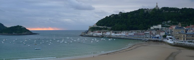 View of San Sebastian