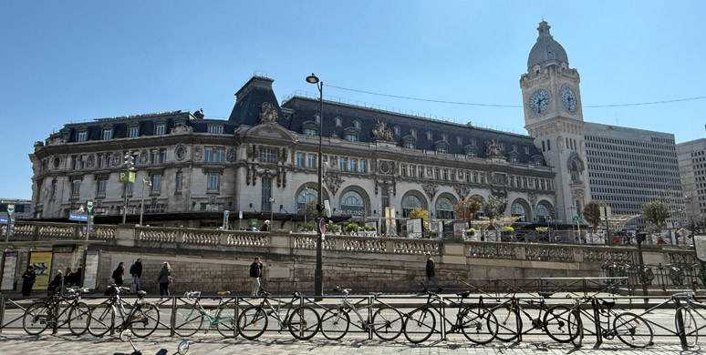 View of the Gare de Lyon