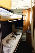 Seeing Europe with a Eurail pass:  A 2-bed City Night Line sleeper as used Amsterdam-Prague or Paris-Berlin