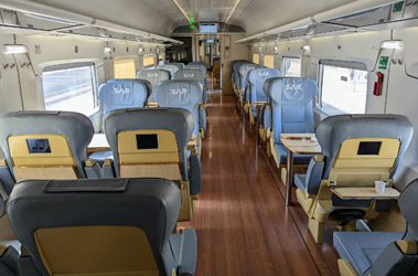 1st class on the Riyadh-Dammam train