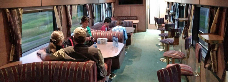 The Premier Classe lounge-bar car