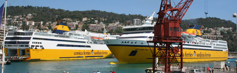 The ferry from Toulon to Mallorca