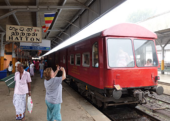 Observation car at Hatton