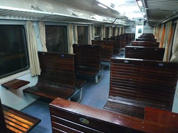 Air-conditioned hard seats