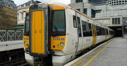 South Eastern train to Dover at Charing Cross