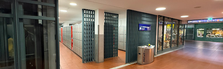 Hamburg Hbf luggage lockers