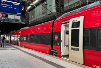 Hamburg to Copenhagen by train