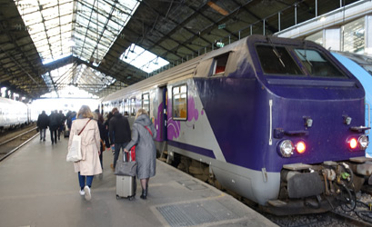 Departure of the Normandy Train by me (2019)