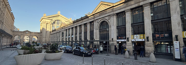 Paris Gare du Nord taxi rank
