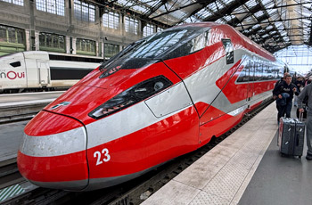 Paris to Rome by train