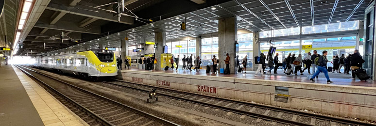 Stockholm Central platforms 1 & 2