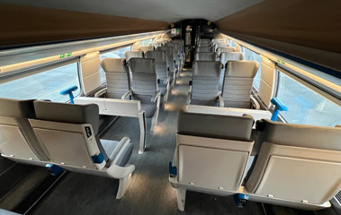 TGV Océane 2nd class seats