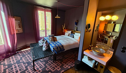 Large room at the 25 Hours Hotel Terminus Nord