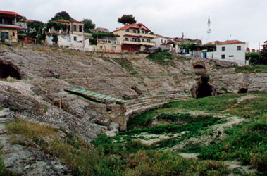 Roman amphitheatre, Durr�s, Albania
