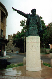 Statue in Durres, Albania
