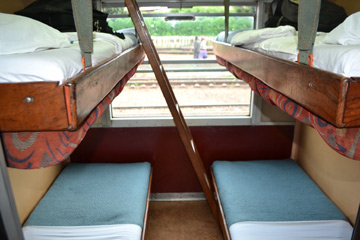 1st class couchette on Yaound� to Ngaoundere train