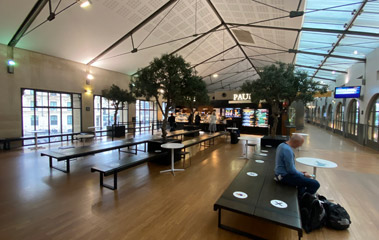 Eurostar departure lounge, Paris Nord