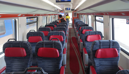 ETS business class seats