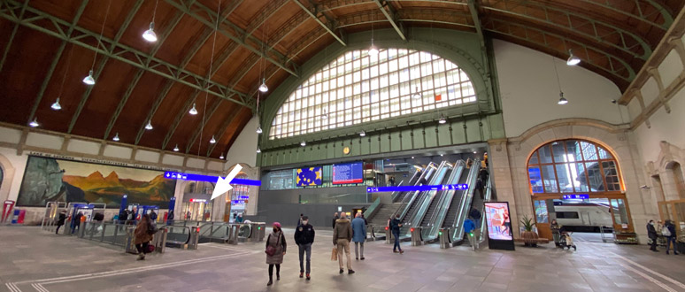 Basel SBB main hall