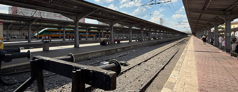 Bucharest Nord platforms