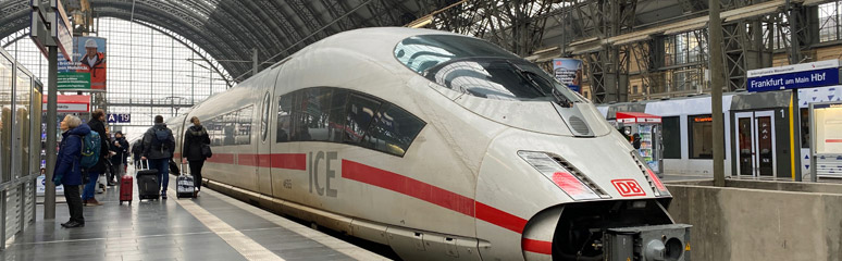 ICE3M to Cologne & Brussels, boarding at Frankfurt (Main) Hbf