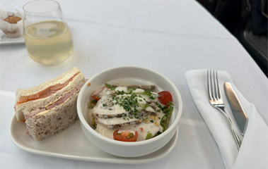 Food in Scenic Plus class