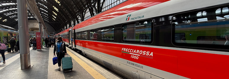 Scenery between Paris & Milan