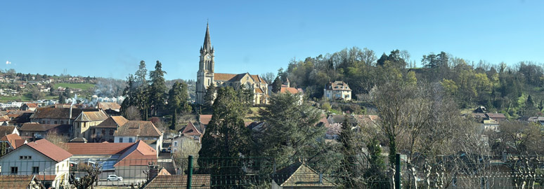 Scenery between Paris & Milan