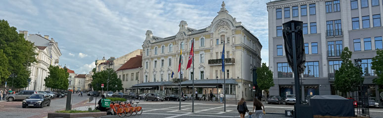 The Astorija Hotel in Vilnius